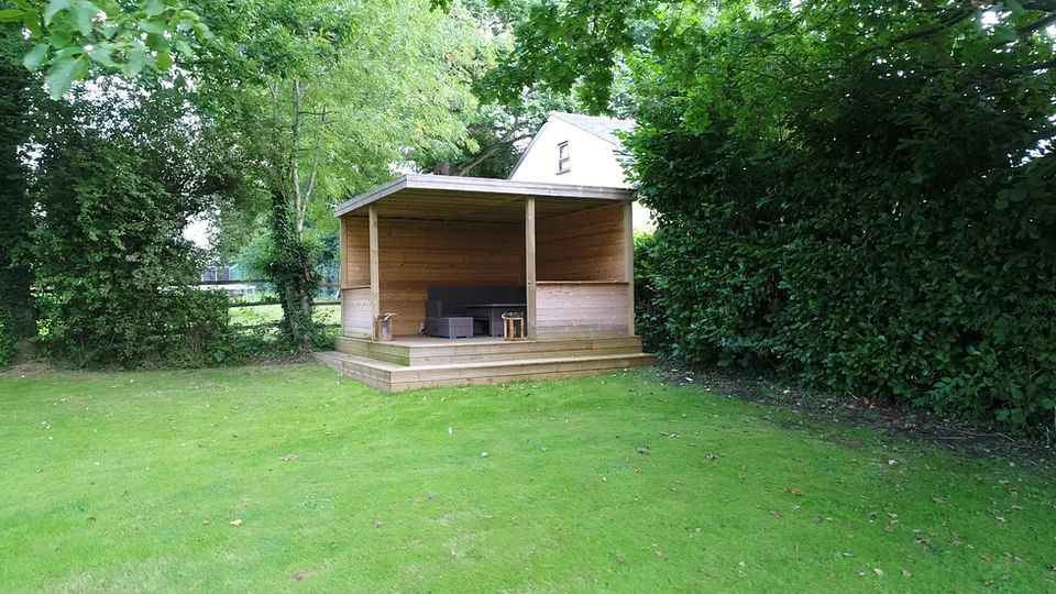 Timber Decking & Pergola Garden - Builders Marketplace